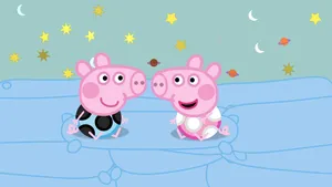 Baby Peppa Pig And George Wallpaper