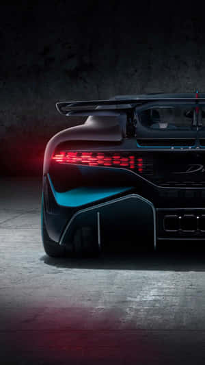Back View Of Supercar Wallpaper