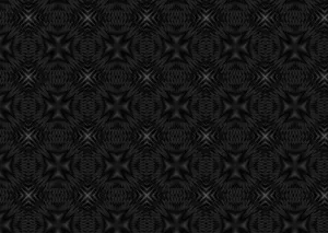 Background Black With Kaleidoscope Patterns Wallpaper