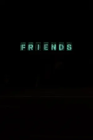 Backlight Neon Friends Wallpaper