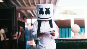 Backpack Marshmello Hd Wallpaper