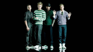 Backstreet Boys In Green Outfits Wallpaper