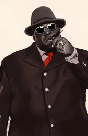 Badass Biggie Smalls Wallpaper