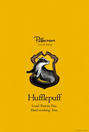 Badger Logo Hufflepuff Quote Wallpaper