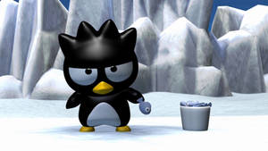 Badtz Maru 3d Art Wallpaper