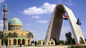 Baghdad Haydar Khana Mosque Wallpaper