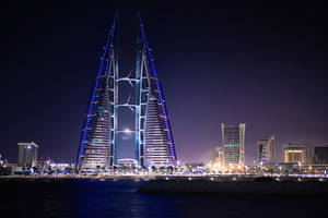 Bahrain Night Life Wallpaper