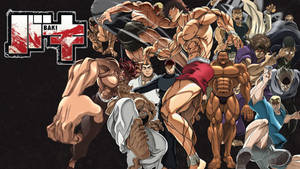 Baki Hanma And Fighters Cover Wallpaper