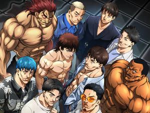 Baki Hd All Characters Wallpaper