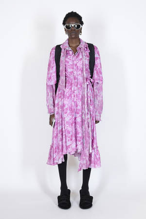 Balenciaga Tie Dye Dress Wallpaper