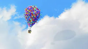 Balloon House Up Movie Wallpaper