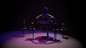 Ballora Dancing Robits Wallpaper