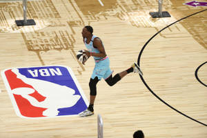 Bam Adebayo In Skills Contest Wallpaper