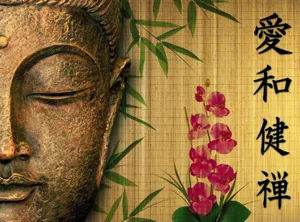 Bamboo Buddha As God Laptop Wallpaper