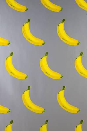 Banana Art Pattern Wallpaper
