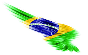 Bandeira Feather Brazil Flag Wallpaper