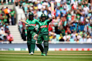 Bangladesh Cricket Team Players In Game Wallpaper