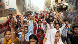 Bangladesh Human Rights Protest Wallpaper