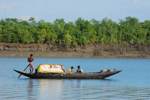 Bangladesh River Fishermen Wallpaper