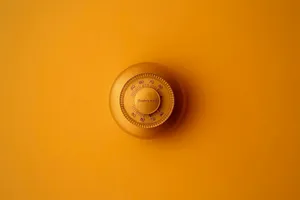 Bank Mechanical Combination Lock Wallpaper