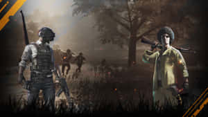 Banner Of Two Male Characters Pubg 1920x1080 Wallpaper