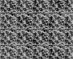 Bape Black And Gray Camo Wallpaper