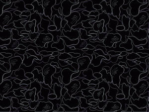 Bape Black And White Camo Pattern Wallpaper