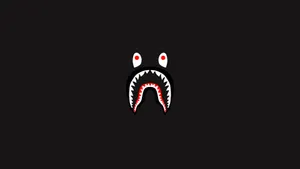 Bape Shark In Black Wallpaper
