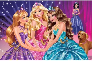 Barbie And Her Friends Wallpaper