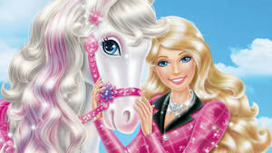 Barbie And Her Horse Wallpaper