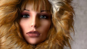 Barbie Doll Fur Hood Wallpaper