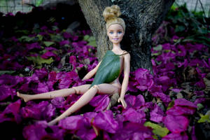 Barbie In The Forest Wallpaper