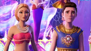 Barbie Mermaid And Merman Wallpaper