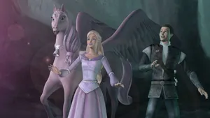 Barbie Princess Magic Of Pegasus Wallpaper