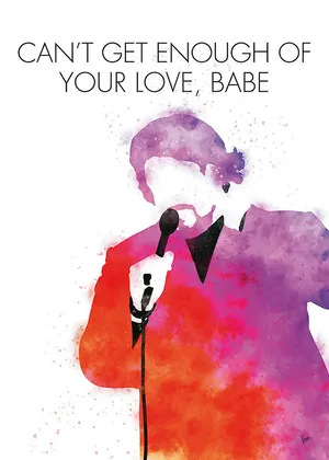 Barry White Creative Digital Artwork Wallpaper