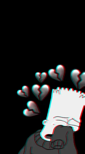 Bart Simpson Emo Wallpaper