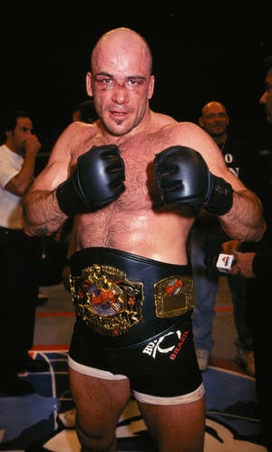 Bas Rutten Championship Belt Wallpaper