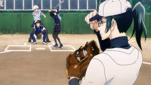 Baseball Game In Jujutsu Kaisen Wallpaper