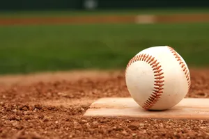 Baseball On Home Plate Wallpaper