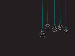 Basic Light Bulbs Drawing Wallpaper