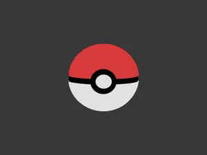 Basic Pokeball Logo Wallpaper