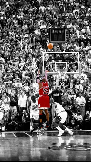 Basketball Aesthetic Black And White Wallpaper