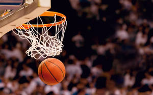 Basketball Game Ball Shoot Wallpaper