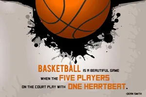 Basketball Motivation Dean Smith Five Players Wallpaper