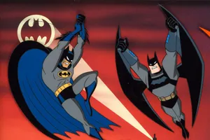 Bat Signal Lighting Up The Night Sky Wallpaper