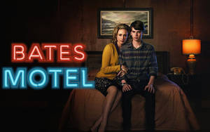 Bates Motel Freddie Highmore And Vera Wallpaper