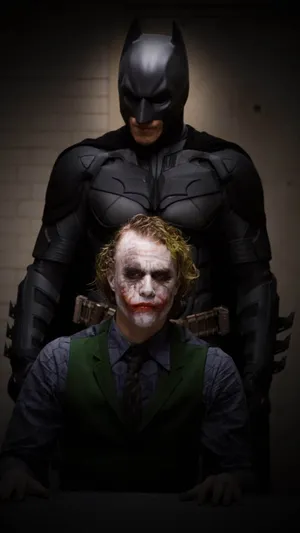 Batman And Joker Iphone Wallpaper