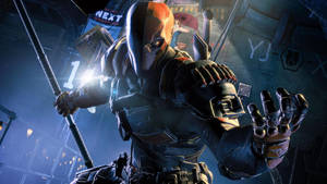 Batman Arkham Origins - Deathstroke Wallpaper. . Wallpaper