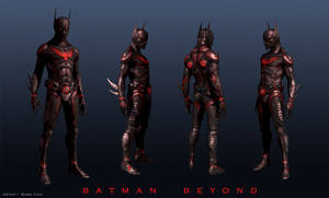 Batman Beyond Four Angles Wallpaper