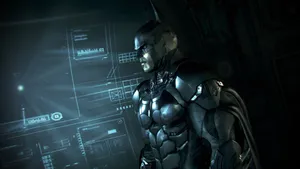 Batman Near The Screen Arkham City 4k Wallpaper